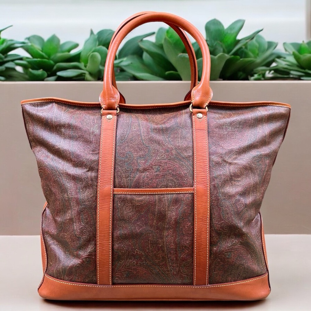 Vintage Etro Large Tote